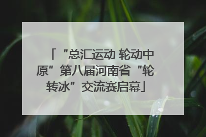 “总汇运动 轮动中原”第八届河南省“轮转冰”交流赛启幕