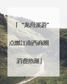 “龙舟溪游”点燃江南西商圈消费热潮