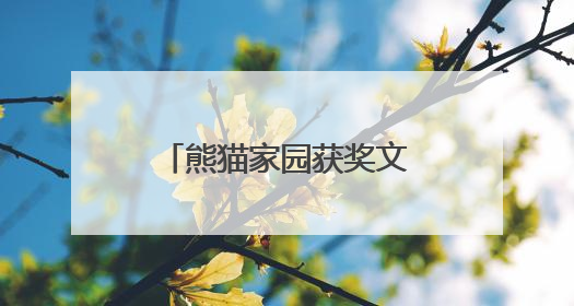 熊猫家园获奖文创成打卡热点，助力打造“锦绣天府·安逸四川”