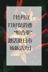 牡丹江：打好促消费“组合拳”激活夏日市场新活力