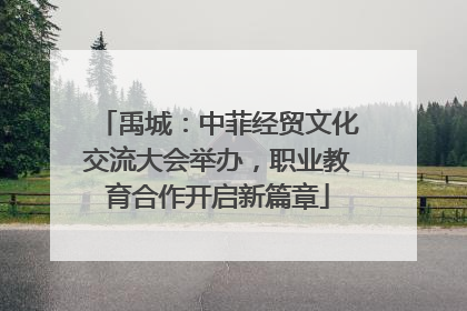禹城：中菲经贸文化交流大会举办，职业教育合作开启新篇章