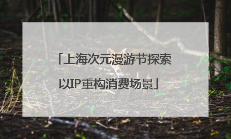 上海次元漫游节探索以IP重构消费场景