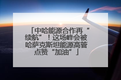 中哈能源合作再“续航”！这场峰会被哈萨克斯坦能源高管点赞“加油”
