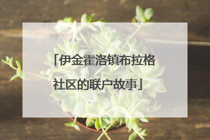 伊金霍洛镇布拉格社区的联户故事