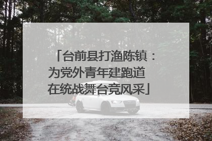 台前县打渔陈镇：为党外青年建跑道 在统战舞台竞风采