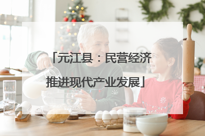 元江县：民营经济推进现代产业发展