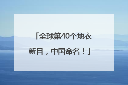 全球第40个地衣新目，中国命名！