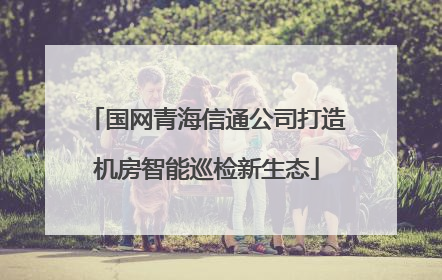 国网青海信通公司打造机房智能巡检新生态