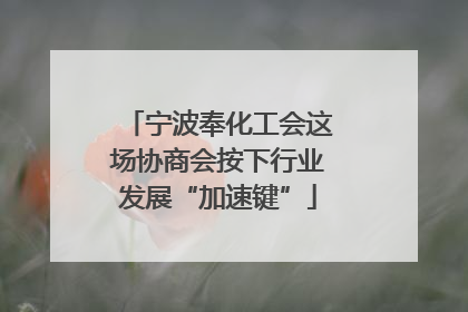 宁波奉化工会这场协商会按下行业发展“加速键”