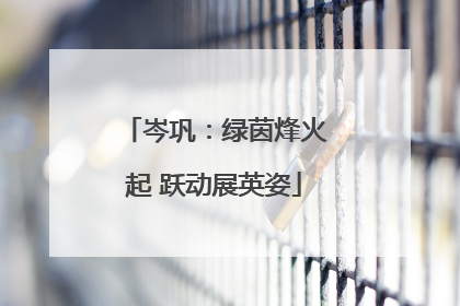 岑巩：绿茵烽火起 跃动展英姿