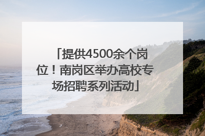 提供4500余个岗位！南岗区举办高校专场招聘系列活动