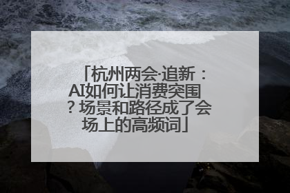 杭州两会·追新：AI如何让消费突围？场景和路径成了会场上的高频词