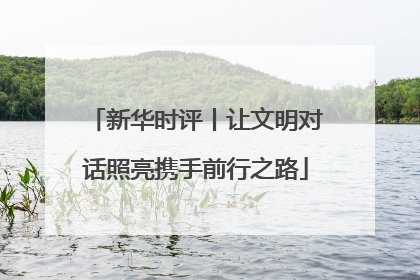 新华时评丨让文明对话照亮携手前行之路