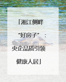 湘江侧畔 “好房子”：央企品质引领健康人居