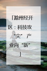 滁州经开区：科技攻“尖” 产业向“新”