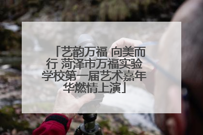 艺韵万福 向美而行 菏泽市万福实验学校第一届艺术嘉年华燃情上演