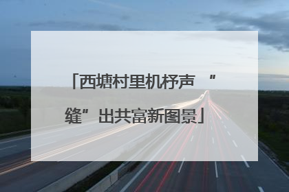 西塘村里机杼声 “缝”出共富新图景