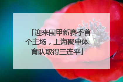迎来围甲新赛季首个主场，上海聚申体育队取得三连平