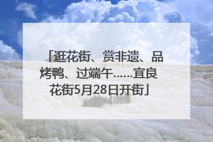 逛花街、赏非遗、品烤鸭、过端午……宜良花街5月28日开街