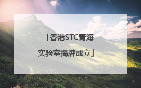 香港STC青海实验室揭牌成立