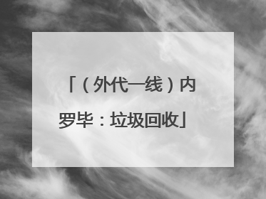 （外代一线）内罗毕：垃圾回收