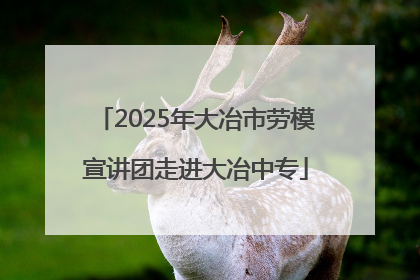 2025年大冶市劳模宣讲团走进大冶中专