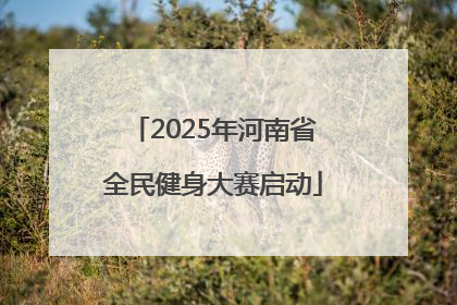 2025年河南省全民健身大赛启动