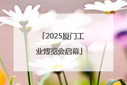 2025厦门工业博览会启幕